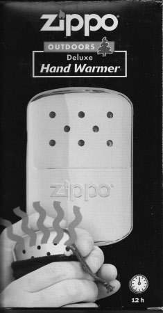 Option: Zippo Hand Warmer